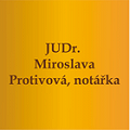 JUDr. Miroslava Protivová - notářka